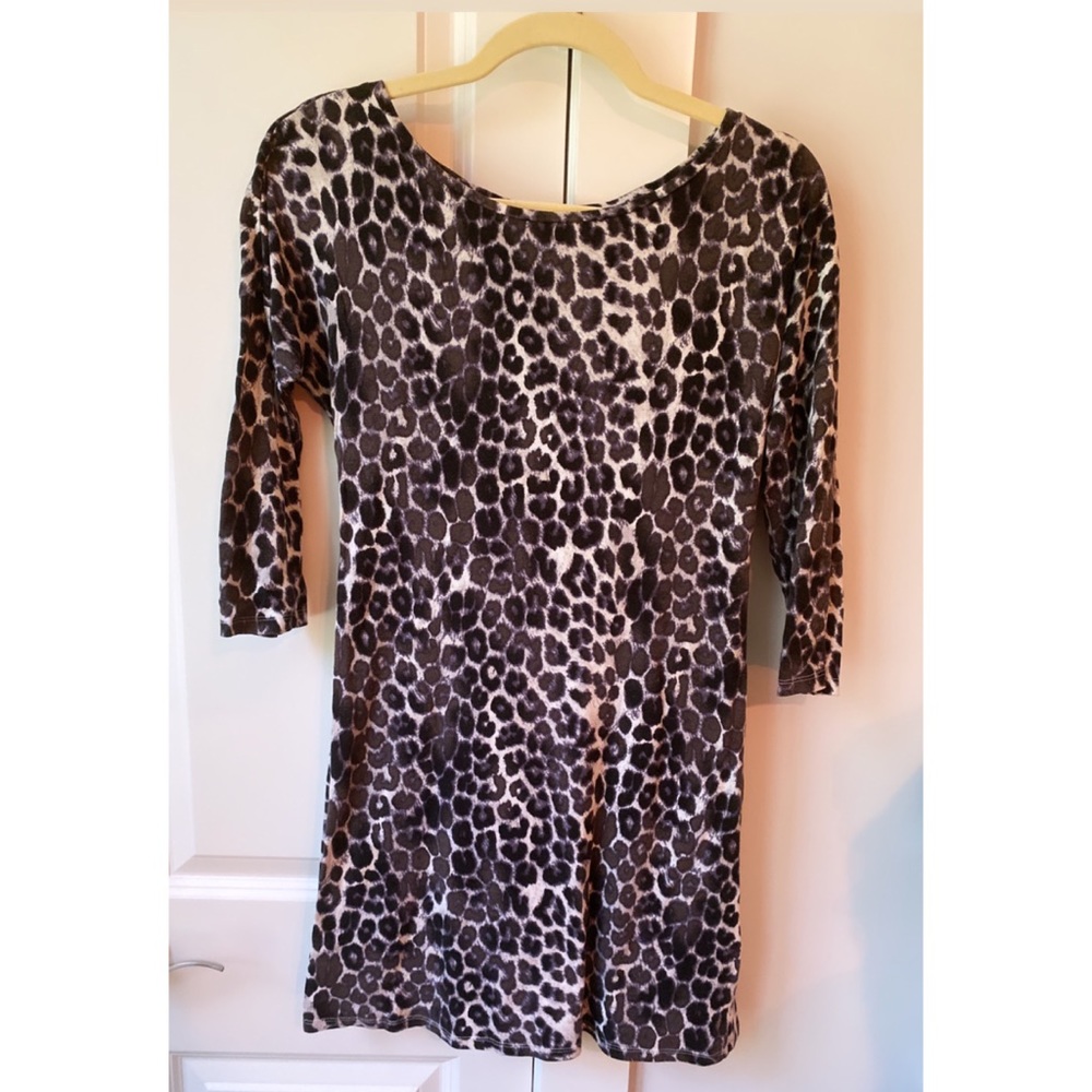 Express Cheetah Print Dress